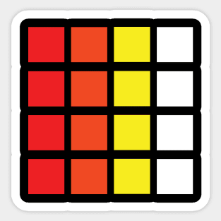 16 pads (Multi-colored) Sticker